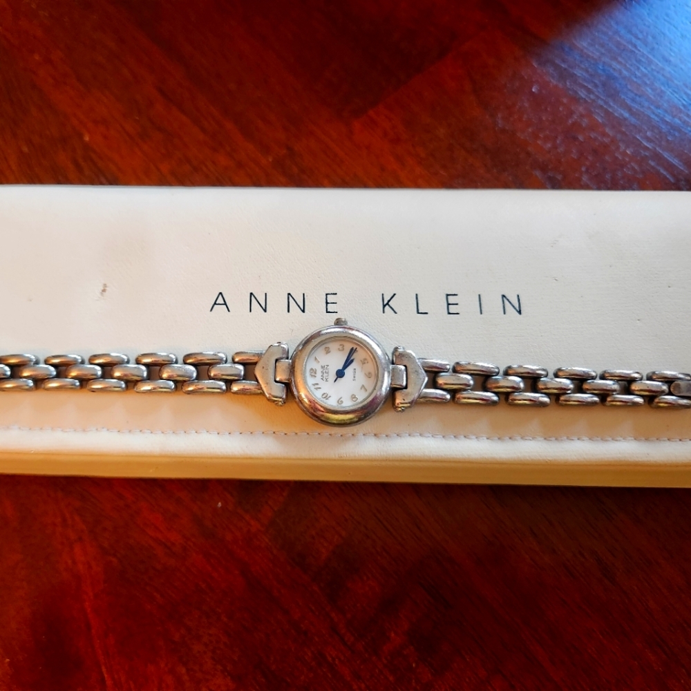 Anne Klein Sterling Silver Watch